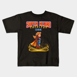 Super Hearo, Cochlear League | Cochlear Implant | Deaf Kids T-Shirt